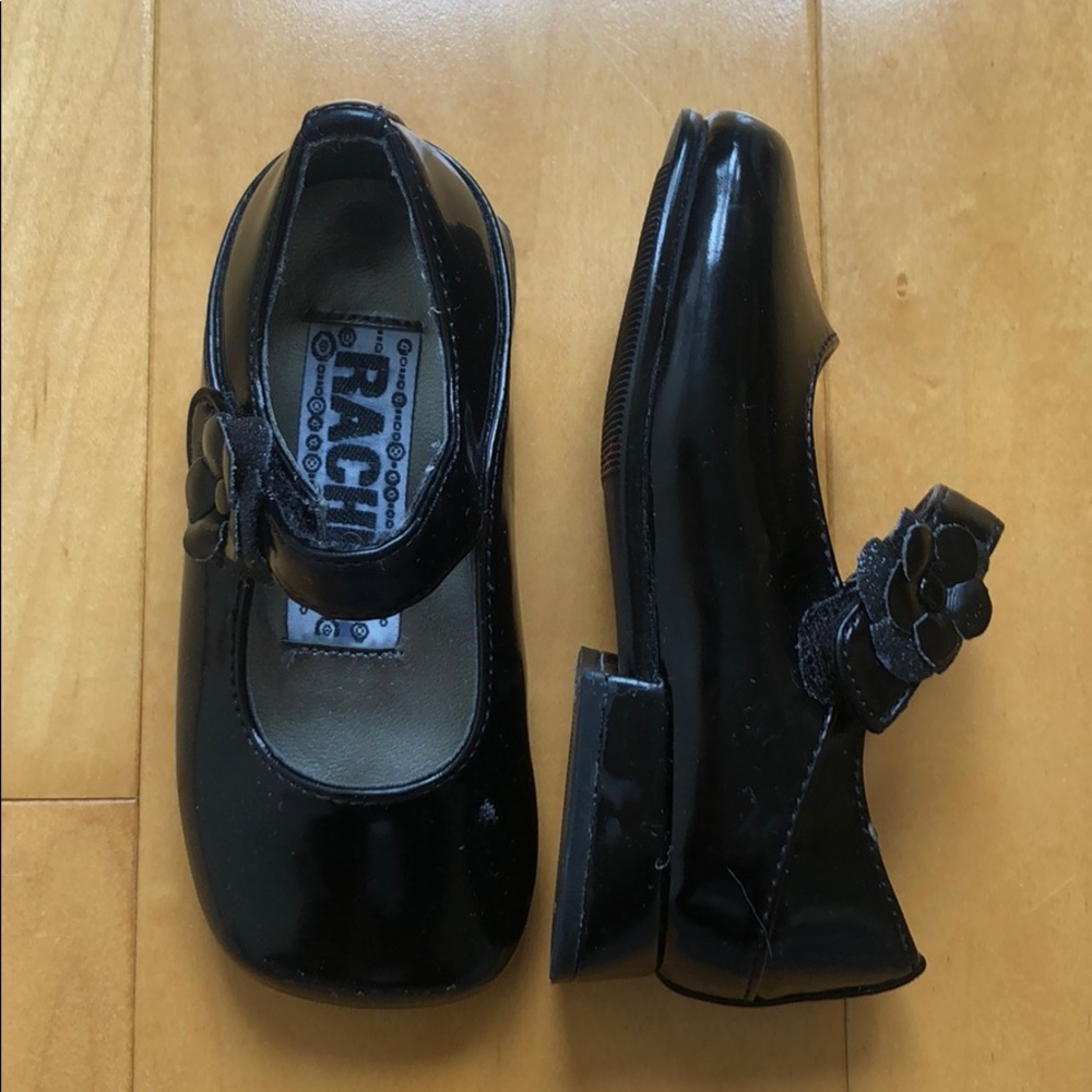 Black Velcro Formal Shoes